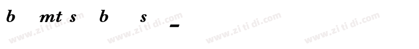 BellMT SemiBold Semi字体转换 BellMT SemiBold Semi字体转换